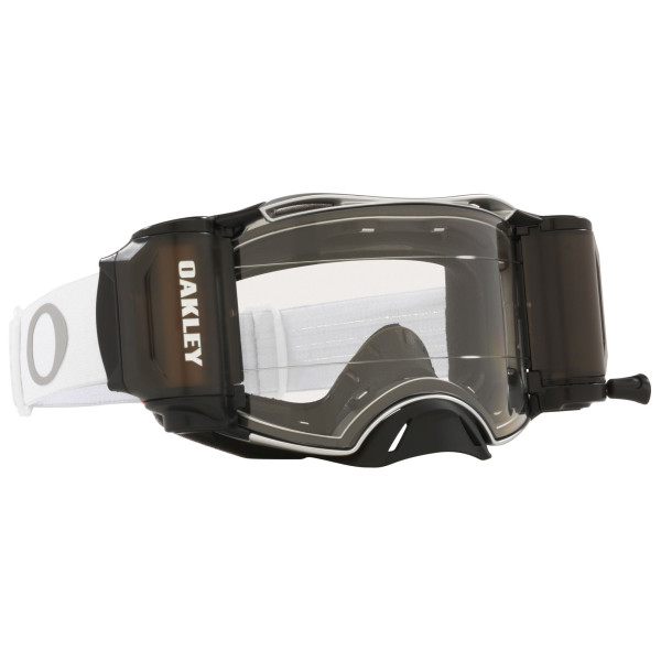 Oakley Airbrake tuff blocks white roll off mx goggle